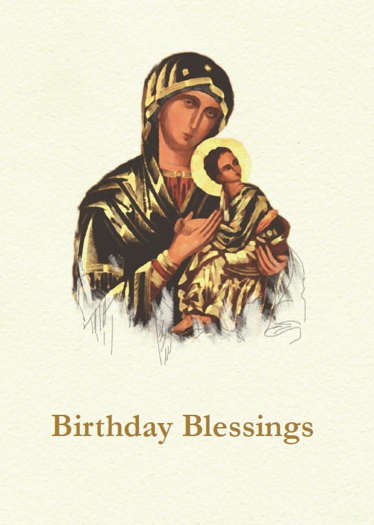 Birthday Bless. MPH - Redemptorist Communications
