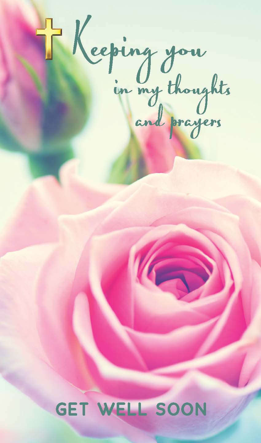Get Well Rose Prayer Card - Redemptorist Communications
